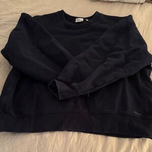 Navy Crewneck Sweatshirt - Classic Pullover